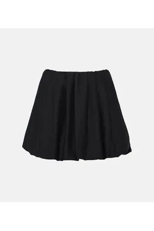 VALENTINO Minifalda de Crepe Couture