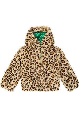 MONNALISA Chaqueta con estampado de leopardo