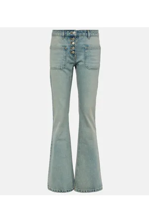 Courrèges Courrèges Jeans bootcut de tiro bajo