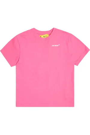 OFF-WHITE Camiseta de algodón con logo