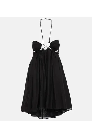 Nensi Dojaka Vestido corto con aberturas