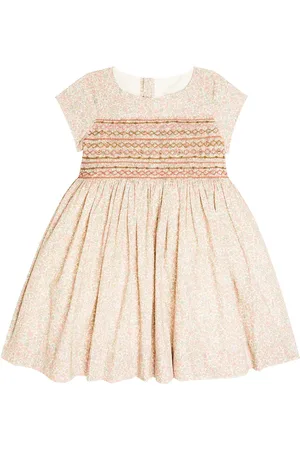 BONPOINT Vestido Duchesse de algodón floral