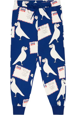 Mini Rodini Pantalón deportivo de algodón estampado