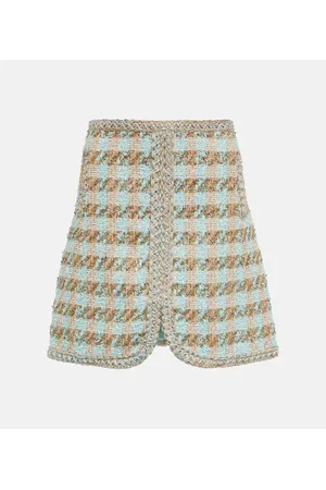 Giambattista Valli Minifalda de tweed de tiro alto
