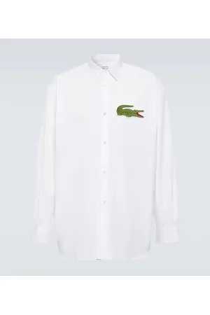 Comme des Garçons Comme des Garçons Shirt x Lacoste camisa de popelín de algodón