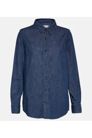 AG Jeans X EmRata camisa Elena en denim