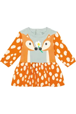 Stella McCartney Bebé - vestido de algodón estampado