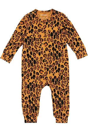 Mini Rodini Bebé - body con estampado de leopardo