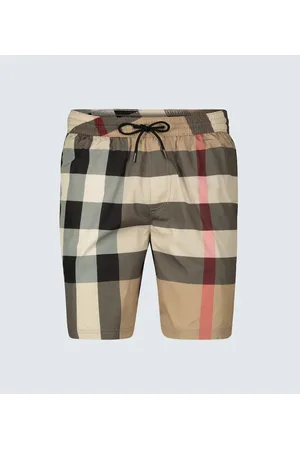 Burberry Bañador a cuadros con cordón