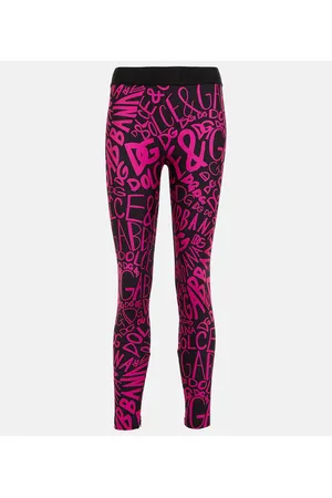 Dolce & Gabbana Leggings de esquí con logo