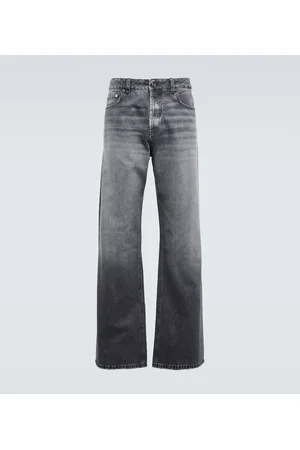 Due Diligence Jeans anchos desgastados