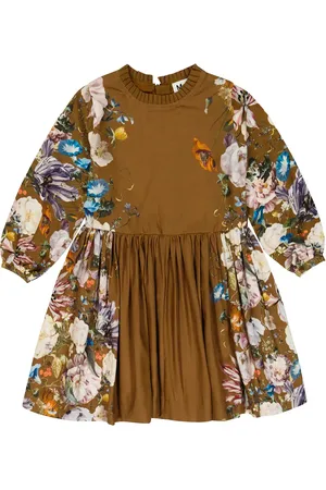 Molo Vestido Como en popelín de algodón