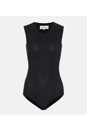 Maison Margiela Body de punto fino elástico