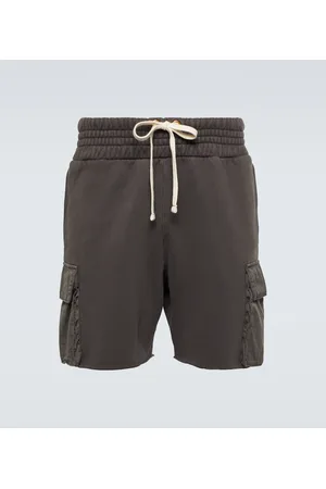 Les Tien Shorts cargo en jersey de algodón