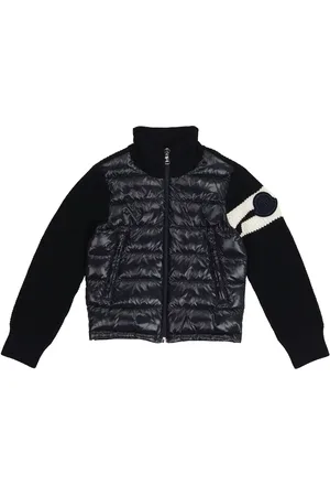 Moncler Cárdigan de mezcla de lana y plumón