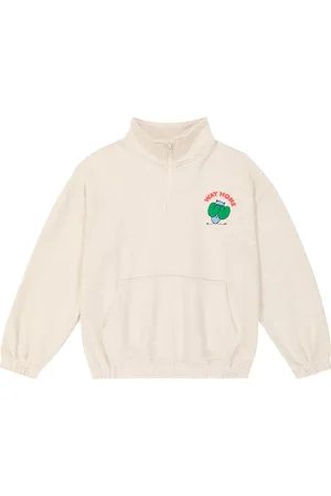 Jelly Mallow Sudadera en jersey de algodón estampado