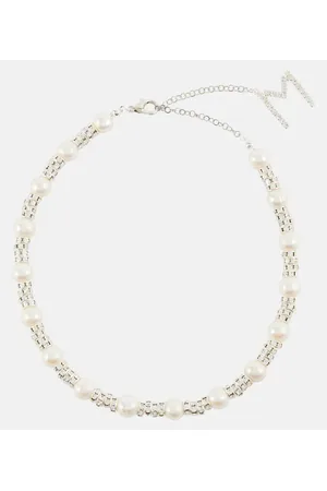 MAGDA BUTRYM Collar adornado con cuarzo rosa