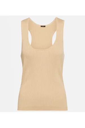 Joseph Tank top de jersey acanalado