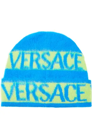 VERSACE Gorro de lana con logo