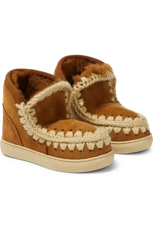 Mou Zapatillas de ante con forro de borrego