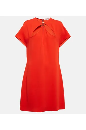 Stella McCartney Vestido corto con abertura