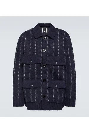 SACAI Chaqueta de mezcla de lana
