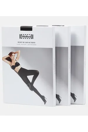Wolford Set de 3 medias Velvet De Luxe 66