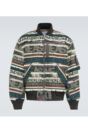 SACAI X Eric Haze chaqueta bomber en jacquard