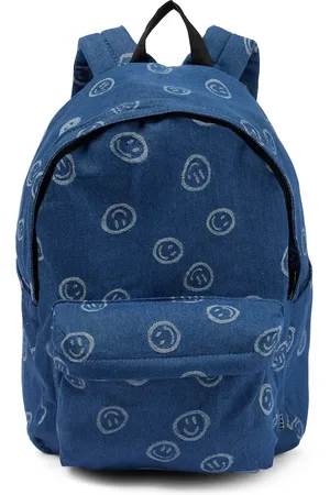 Molo Mochila en denim estampada