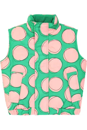Jelly Mallow Chaleco acolchado Pink Dot