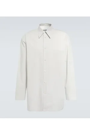 Jil Sander Camisa en popelín de algodón