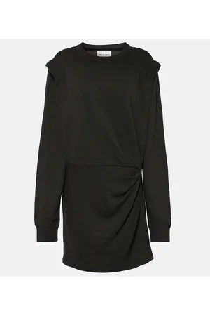Marant Etoile Vestido corto Michaela de algodón