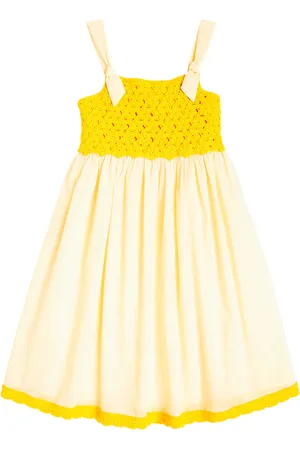 ZIMMERMANN Vestido Junie de algodón con croché