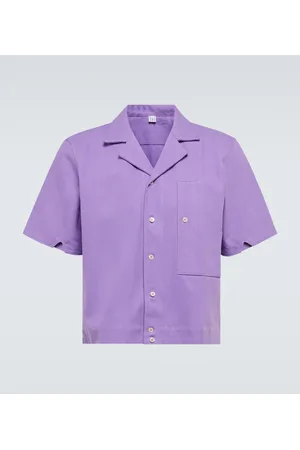 Winnie New York Camisa bowling de algodón y lino