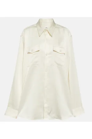 Ami Sobrecamisa en mezcla de lana y cupro