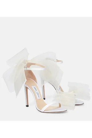 Jimmy Choo Sandalias Aveline 100 con lazos