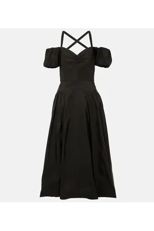Markarian Vestido midi de seda