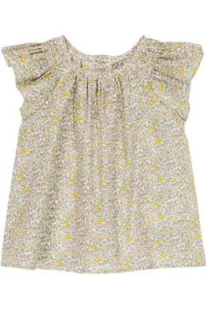 BONPOINT Vestido de algodón floral