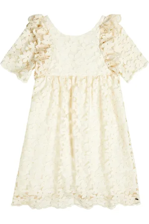 Tartine Et Chocolat Vestido en tul de algodón