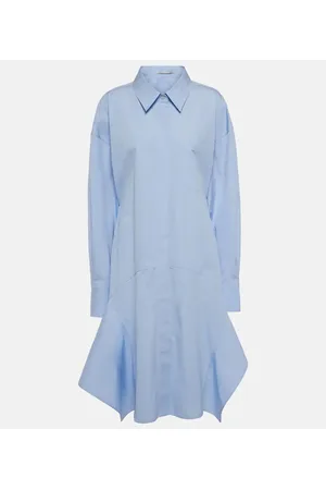 Stella McCartney Vestido camisero de algodón