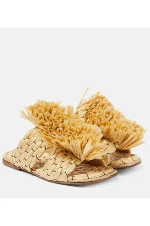 DRIES VAN NOTEN Sandalias de rafia
