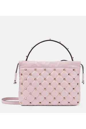 VALENTINO GARAVANI Bolso al hombro de piel adornada