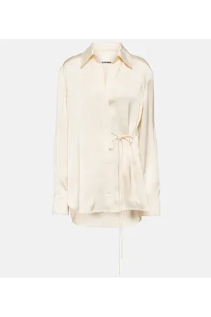 Jil Sander Camisa con lazo