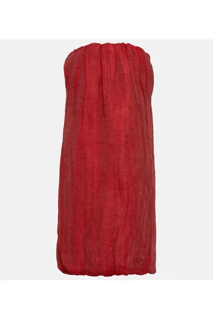 Khaite Vestido midi Yara en mezcla de algodón