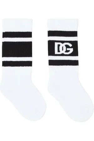 Dolce & Gabbana Calcetines en mezcla de algodón con logo