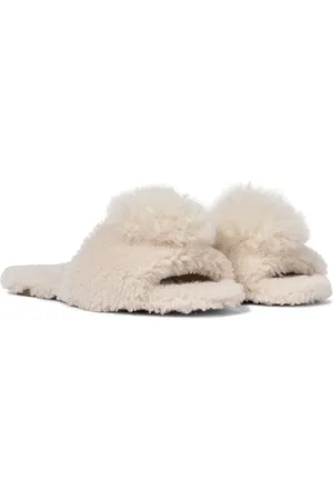 Aquazzura Palas Foxy de borrego y alpaca