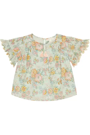 Louise Misha Blusa Feliza de algodón floral