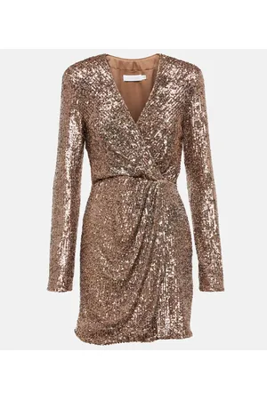 Simkhai Vestido corto con lentejuelas