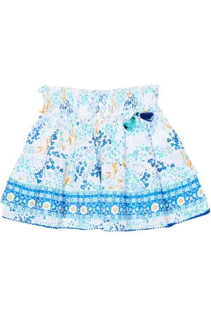 POUPETTE ST BARTH Falda de algodón floral