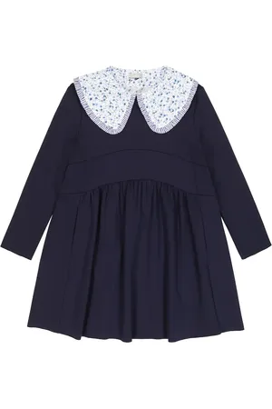 Il gufo Vestido en mezcla de algodón